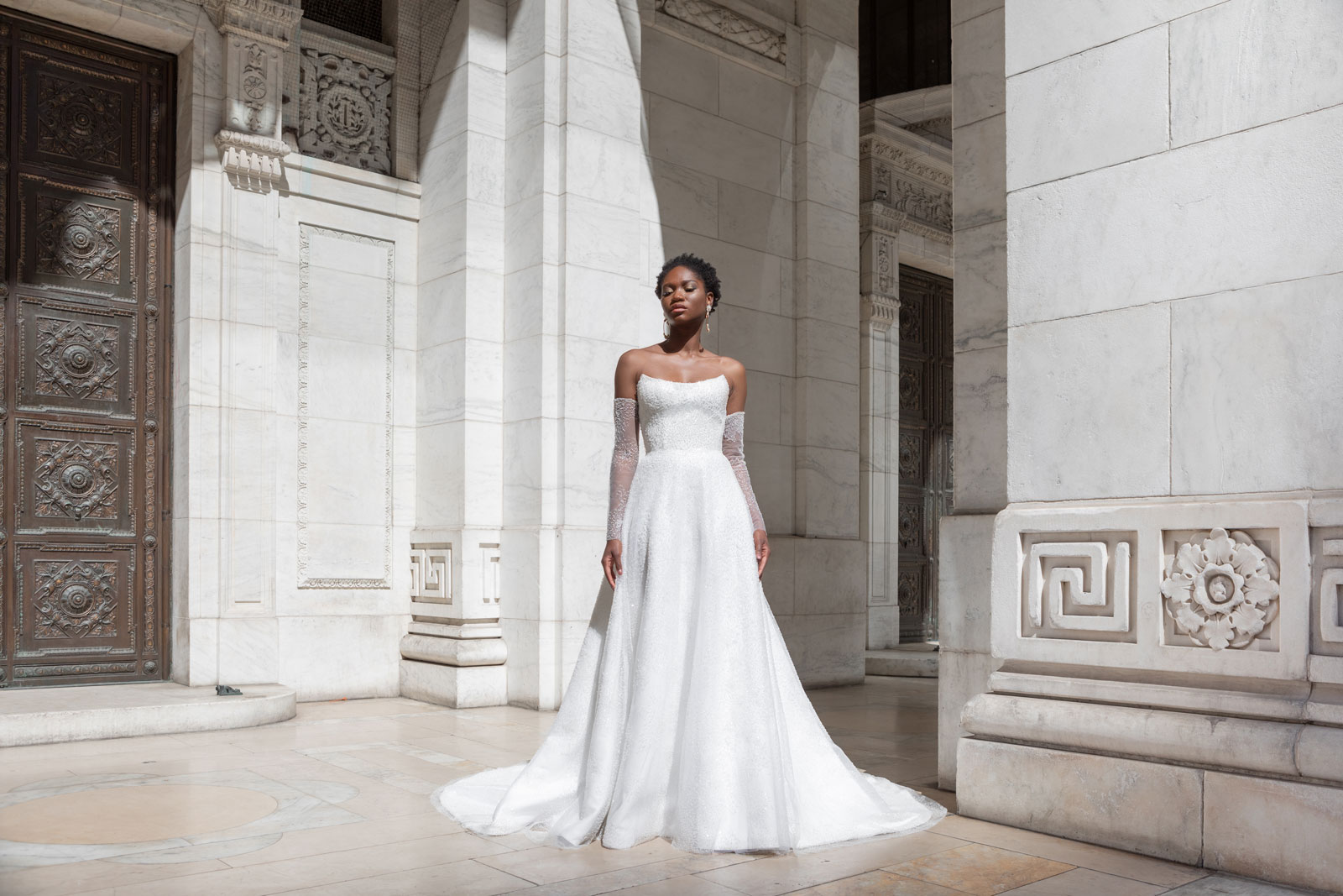 Jude Jowilson Hepburn Wedding Dress (front)