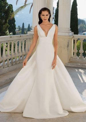 Justin Alexander 88071 Wedding Dress (front)