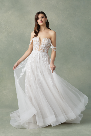 Justin Alexander Wedding Dress Fabiola 88299