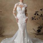 Justin Alexander Wedding Dress Ginger