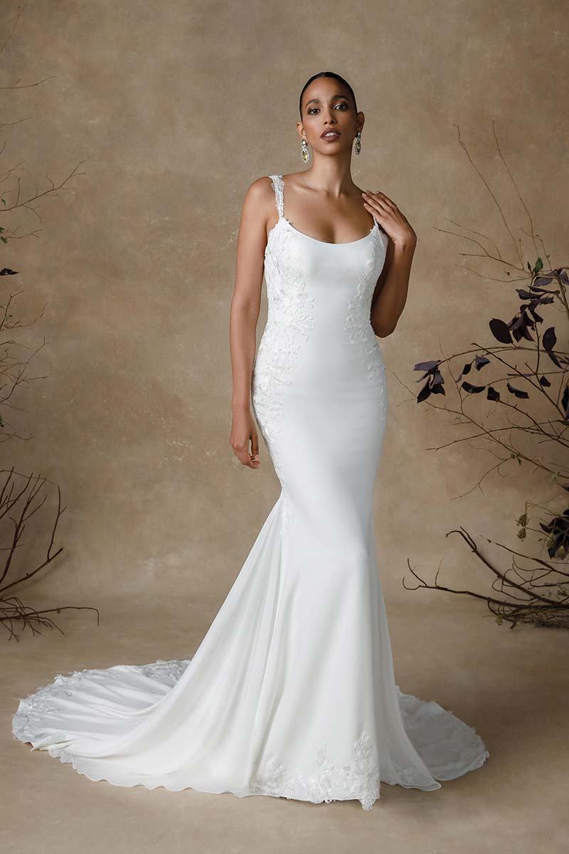 Justin Alexander Wedding Dress Ginny