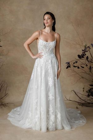 Justin Alexander Wedding Dress Glenda