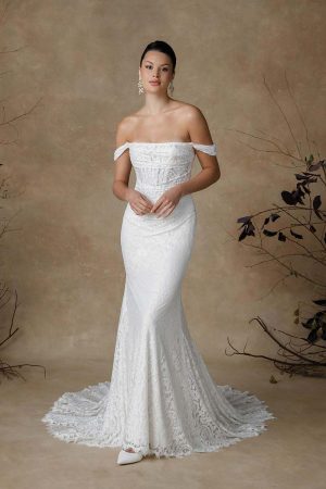 Justin Alexander Wedding Dress Glenetta