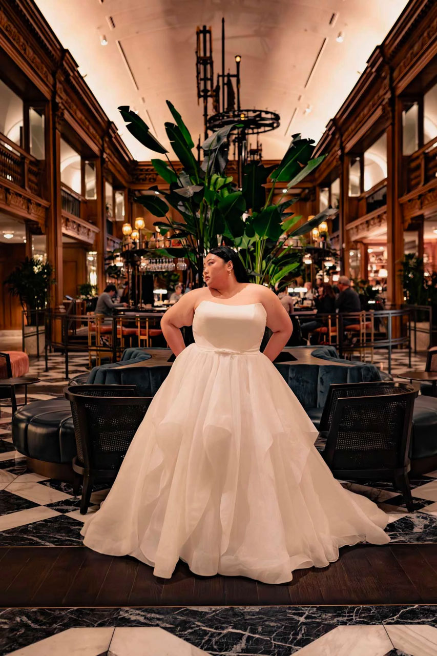 Plus Size Wedding Dress 7729
