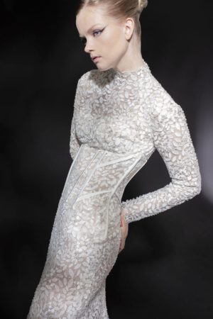 Yolan Cris Beauvoir Weddding Dress