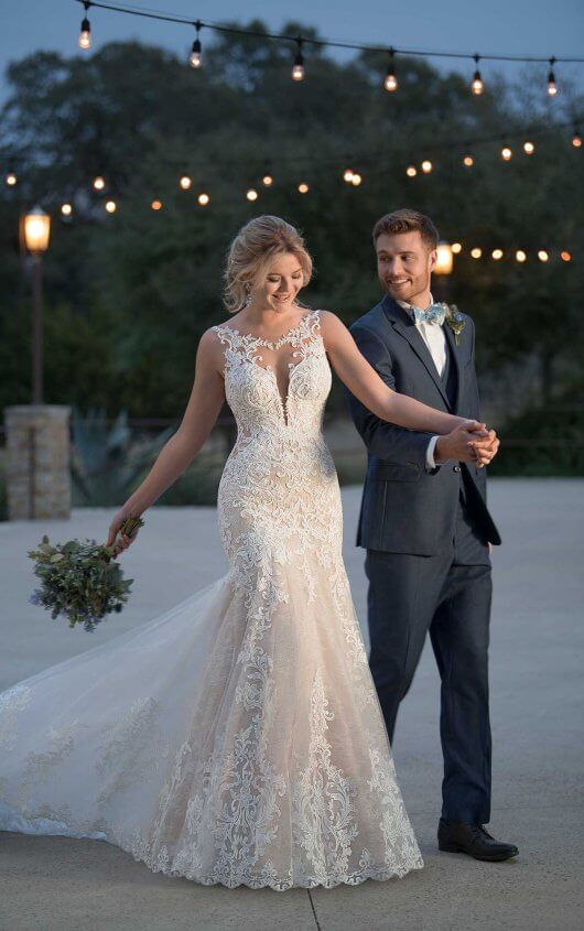 essense wedding dress d2548