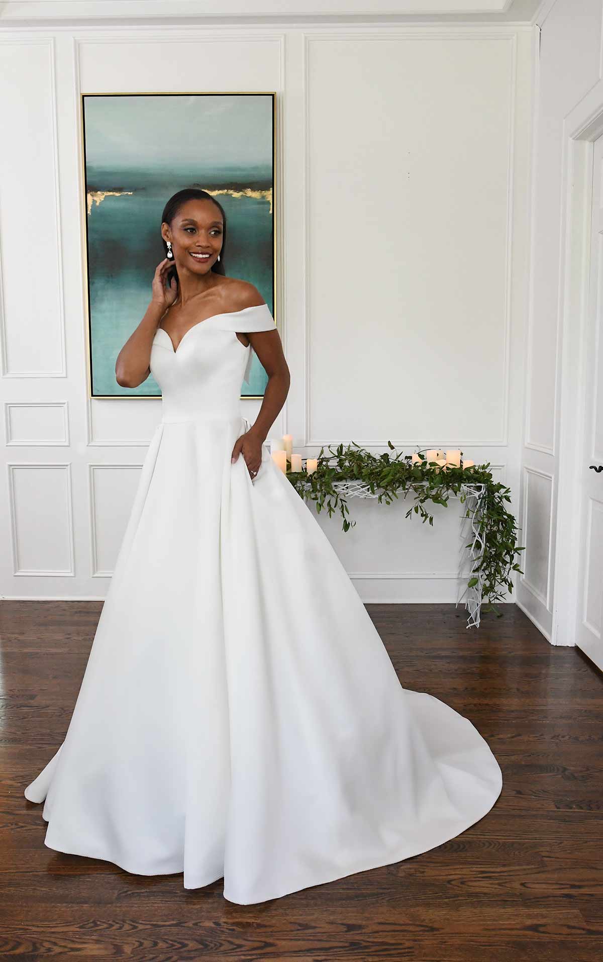 essense wedding dress d3232