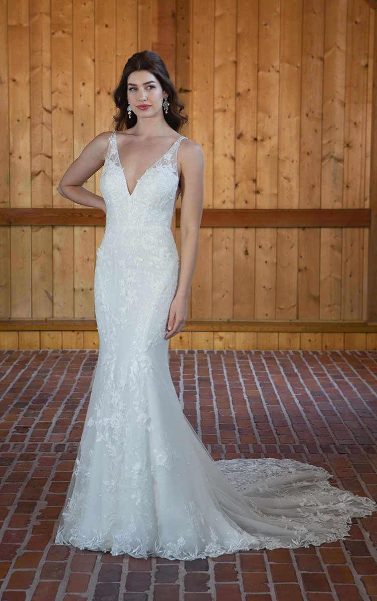 Essense Wedding Dress D3657