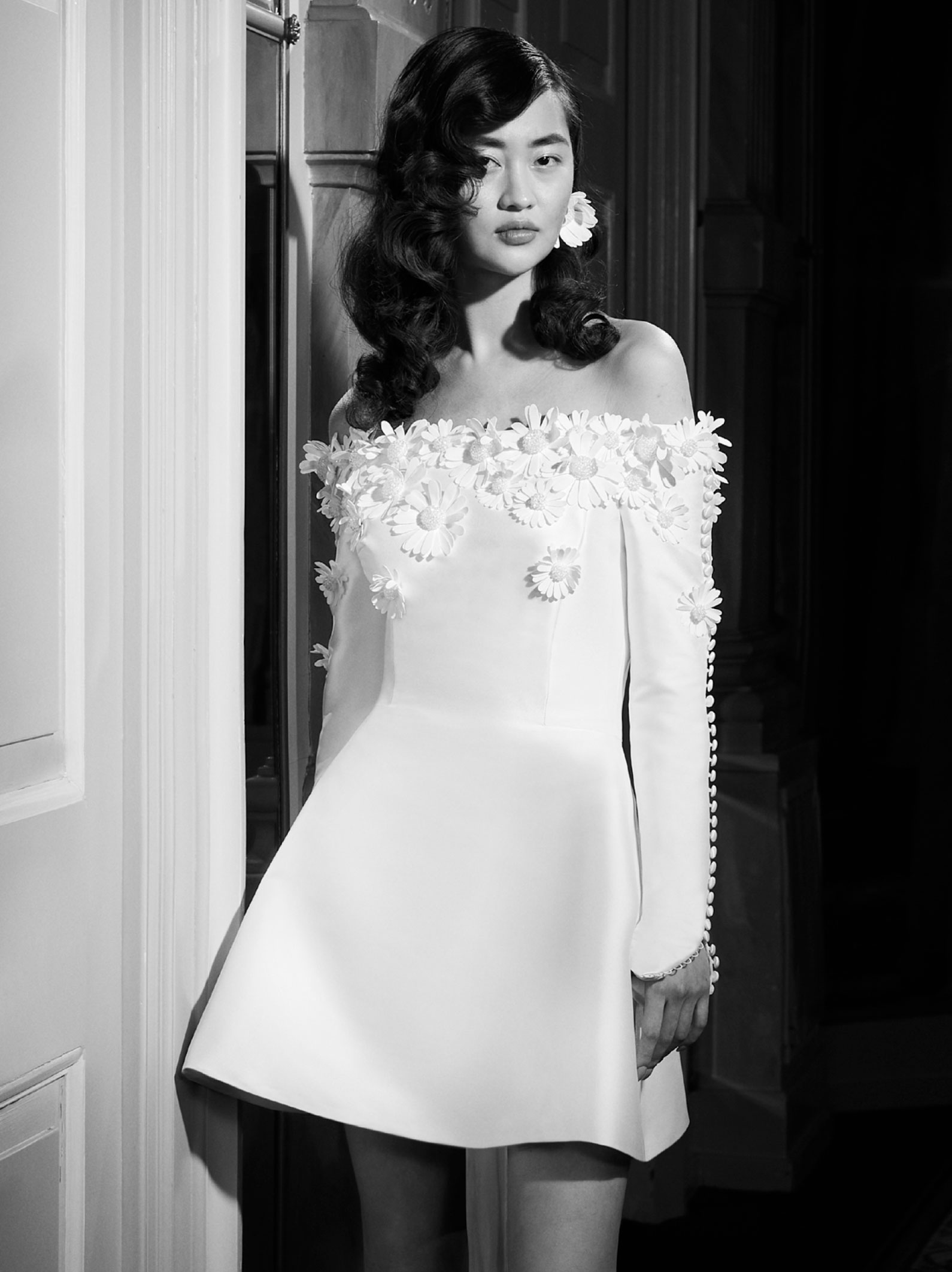 Viktor Rolf Mini Daisy Dress VRM282 Wedding Dress