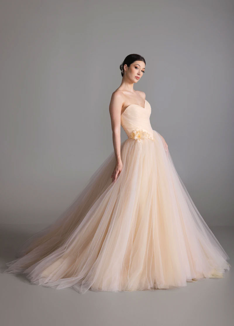 Lazaro Bridal Bloom Wedding Dress